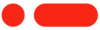 Circle ribbon red